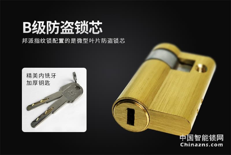 邦派智能指纹锁 电子锁密码锁刷卡锁 防盗门锁