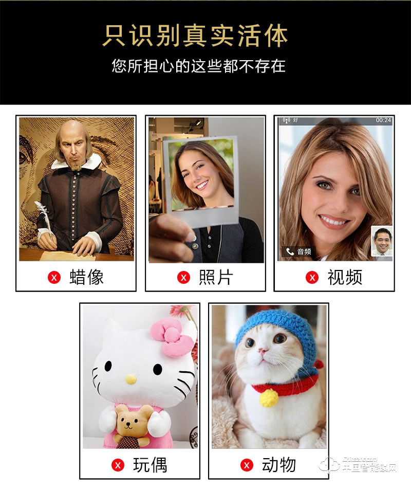 梵格尔人脸识别智能锁 家用智能防盗锁 智能指纹密码锁