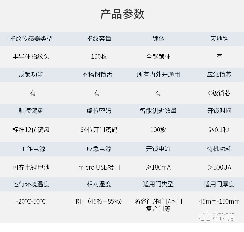 掌航智能锁 Q8全自动智能锁电子密码锁