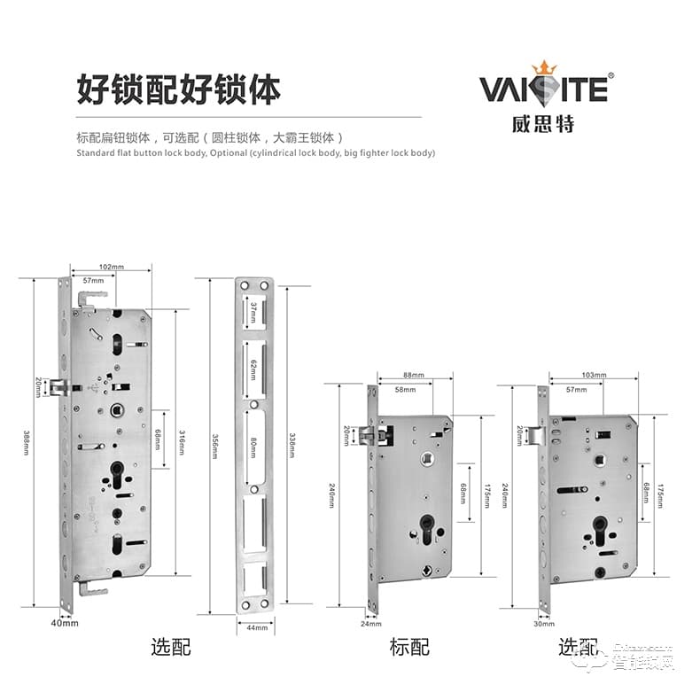 威思特智能锁 N5人脸识别智能锁