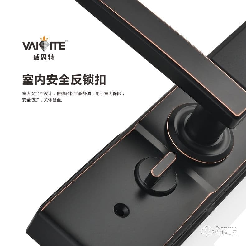 威思特智能锁 P11滑盖指纹密码锁