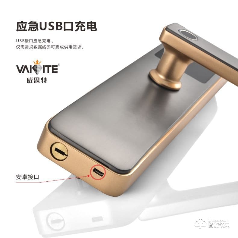 威思特智能锁 P12室内木门指纹锁