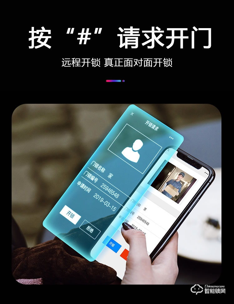 巴奈特智能锁 S600可视猫眼全自动智能锁