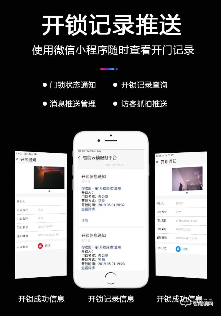 巴奈特智能锁 S600可视猫眼全自动智能锁