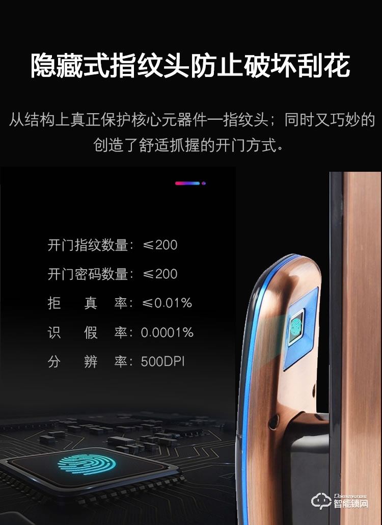 巴奈特智能锁 S600可视猫眼全自动智能锁
