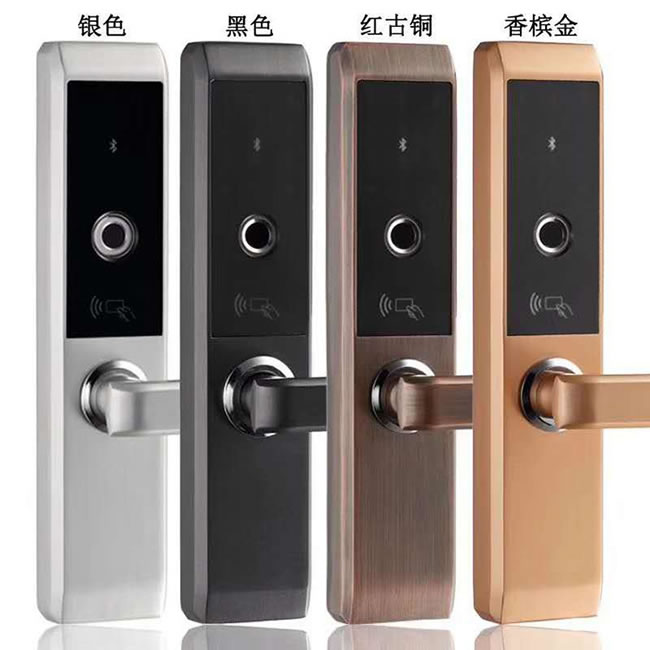 金玉鑫办公室木门智能指纹锁 磁卡密码电子锁